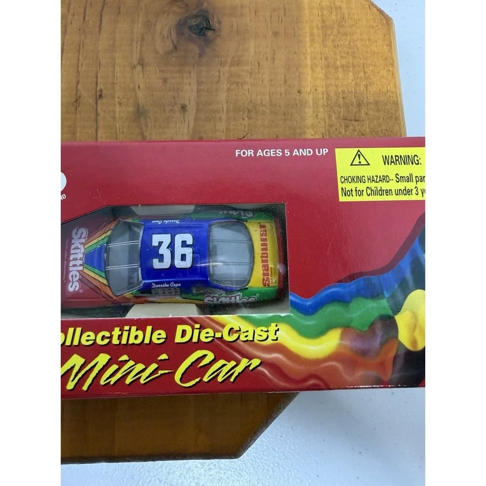1997 Skittles Racing Team #36 Derrike Cope Diecast Mini Car New In‎ Box